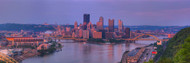 Pittsburgh Viewed from West End Sunset 2009