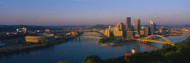 Pittsburgh with Three Rivers Stadium
