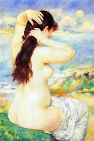 Bather by Auguste Renoir