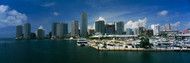 Skyscrapers at Waterfront Miami