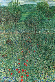 Garden Landscape by Gustav Klimt
