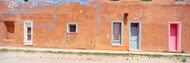 Facade of Adobe Houses Tularosa