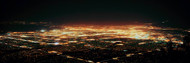 Aerial View of Albuquerque At Night