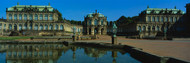 Reflection Of Buildings in Water Dresden