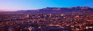 Aerial View of El Paso at Dawn