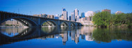 Arch Bridge Across a River Minneapolis