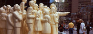 The Illuminated Crowd Sculpture Montreal