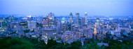 Montreal Cityscape at Dusk