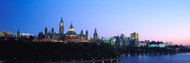 Silhouette of Parliament Ottawa