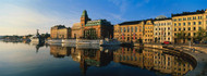 Stockholm Waterfront with Ferries