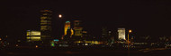 Tulsa Lit Up at Night