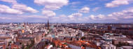 High Angle View of Hamburg, Germany