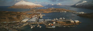 Aerial View of Unisea Port Complex Dutch Harbor