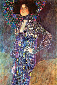 Portrait of Emily Fidge by Gustav Klimt