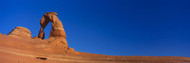 Low Angle View of Delicate Arch Utah