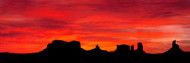 Sunset Monument Valley Tribal Park