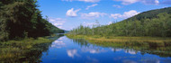 Reflection of Clouds in Oxbow Lake Adirondacks