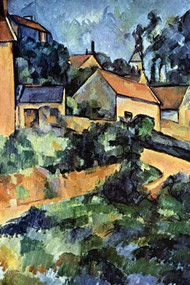 Road Curve in Montgerout by Cezanne