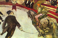 In the Circus by Toulouse Lautrec