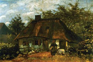 Cottage by Vincent Van Gogh