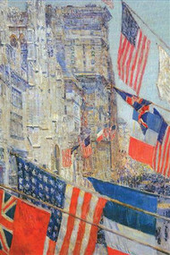 Day of Allied Victory, 1917 by Hassam