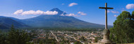 High Angle View Antigua Guatemala