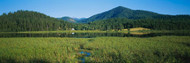 Lake on a Hillside Coeur DAlene Idaho USA