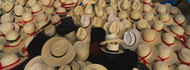 View Of Hats In A Market Stall