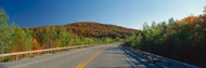 Highway Passing Through Mountains, New York State Route 3, Church Mountain, Adirondack Mountains, New York State, USA