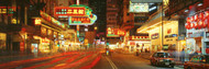 Night Percival Street Causeway Bay Hong Kong