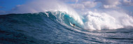 Surfer Riding Wave Maui