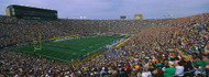 Notre Dame Stadium with Spectators