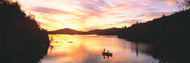 Sunset Saranac Lake Franklin Co Adirondack Mtns NY USA