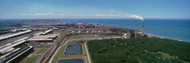 Aerial view of Bethlehem Steel