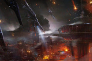 Mass Effect Wall Graphics: Seattle