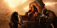 Mass Effect Wall Graphics: Wrex Throne