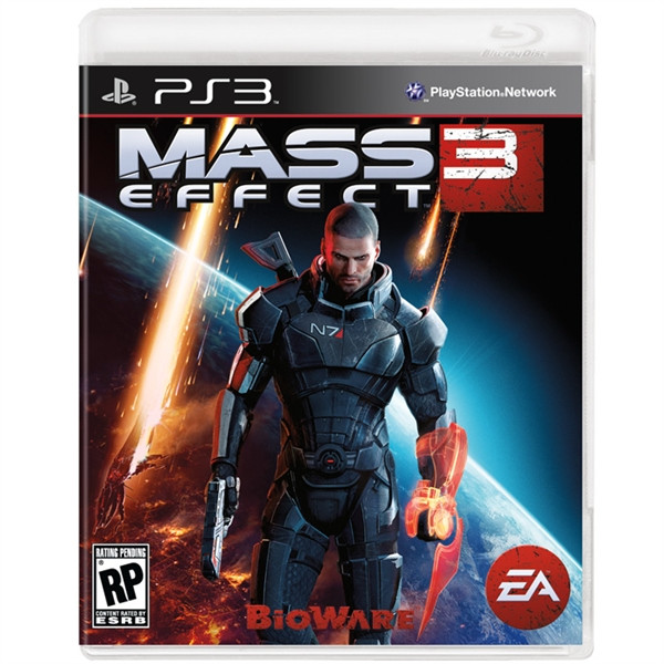 Mass Effect Wall Graphics: Mass Effect 3: PS3 Box Art - Walls 360