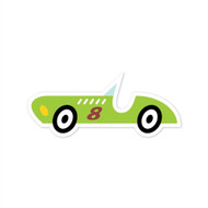 Caleb Gray Studio: Green Race Car