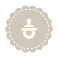 Caleb Gray Studio: Pacifier Badge