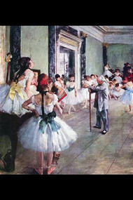 Dance Class by Edgar Degas