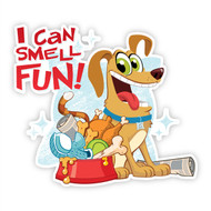 Twisted Whiskers I Can Smell Fun Wall Badge