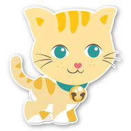 Paddleduck Wall Decals: Carrie Cat