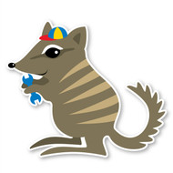 Paddleduck Wall Decals: Ned Numbat