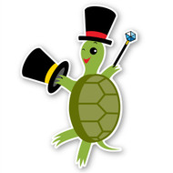 Paddleduck Wall Decals: Tyler Turtle