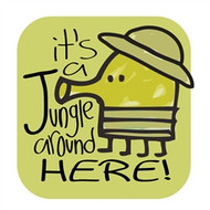 Doodle Jump Wall Badge: It's a Jungle