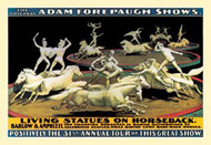 Living Statues on Horseback The Original Adam Forepaugh Shows