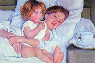 Mother and Baby by Mary Cassatt