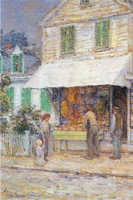 Provincial Town by Hassam
