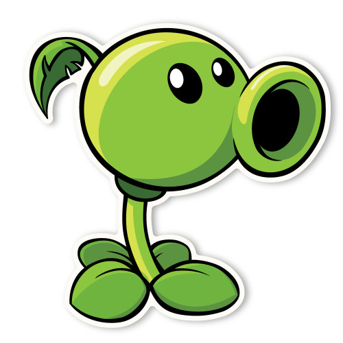 Plants vs. Zombies 2 Peashooter Walls 360 Plants vs. Zombies 2 Peashooter Walls 360