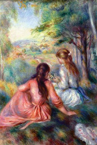 in The Meadow by Renoir